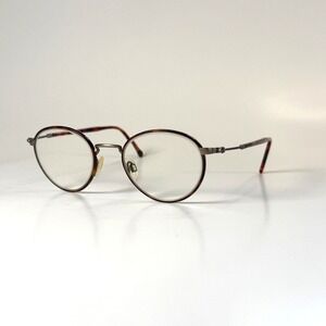 RODENSTOCK R2466 Round Eyeglasses Only 47-21-145 Tortoise Brown Made Italy
